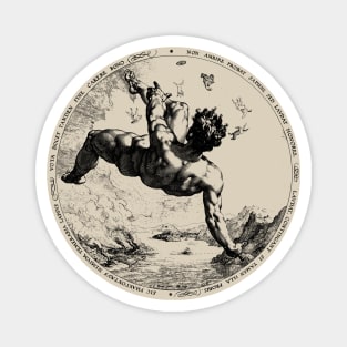 Phaeton - Hendrick Goltzius, Icarus, Greek Mythology, Aesthetic, Goth Magnet